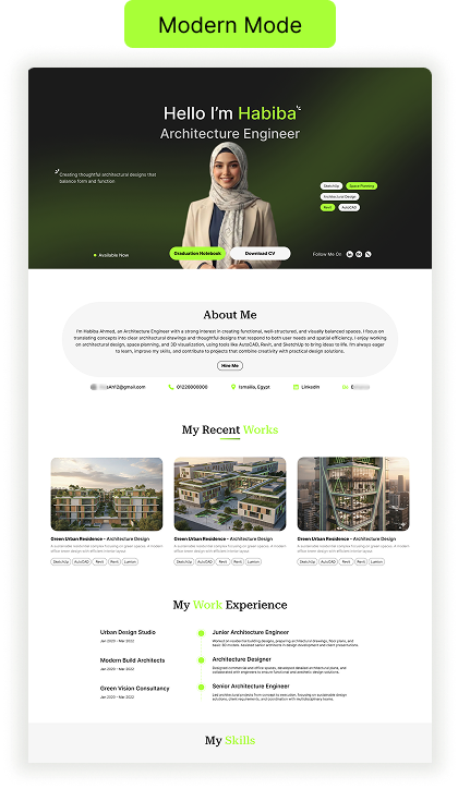 Design a Portfolio That Represents You